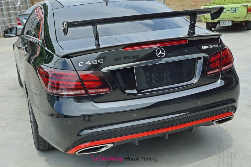 Benz W207 GTS style trunk spoiler 02